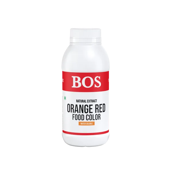Natural Orange Red Food Color