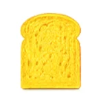 Bright yellow colored bread made with natural food color for bakery applications